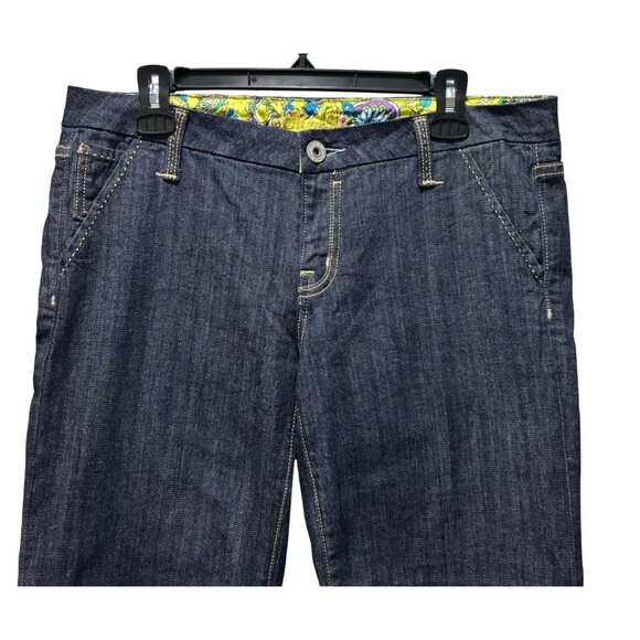 Miss Me Womens Blue Denim Geneva Wide Leg Jeans Size 31 - Picture 3 of 9